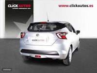 Usado Nissan Micra Acenta 92 CV (67 kW) 2022 Plateado Utilitario
