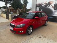 Usado Skoda Fabia 69 CV (50 kW) 2014 Rojo Berlina