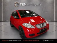 Usado Mercedes A150 Avantgarde 95 CV (69 kW) 2007 Granate Monovolumen