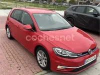 Usado VW Golf VII Edition 130 CV (95 kW) 2019 Rojo Berlina