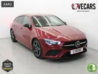 Brugt Mercedes CLA200 Shooting Brake 150 HK (110 kW) 2021 Rød Stationcar