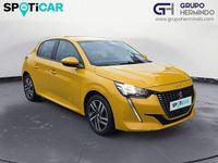 Usado Peugeot 208 Allure 100 CV (73 kW) 2020 Amarillo Utilitario