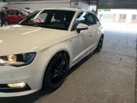 Usado Audi A3 S-Line 150 CV (110 kW) 2015 Blanco Berlina