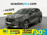 Usado Peugeot 3008 Allure 130 CV (95 kW) 2023 Gris SUV