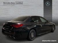 Usado Mercedes C220 AMG line 200 CV (147 kW) 2025 Gris Berlina