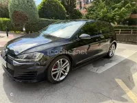 Usado VW Golf VII GTD 184 CV (135 kW) 2016 Negro Berlina