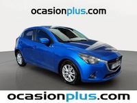 Käytetty Mazda 2 Style+ 90 HP (66 kW) 2015 Sininen Viistoperä