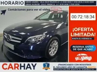 Usado Mercedes C200 Business 162 CV (119 kW) 2019 Negro Familiar
