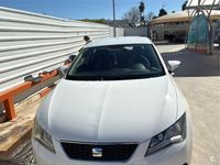 Usado Seat Leon Reference 105 CV (77 kW) 2014 Blanco Berlina
