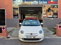 Usado Fiat 500C Lounge 69 CV (50 kW) 2016 Blanco Descapotable