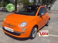 Usado Fiat 500 Lounge 69 CV (50 kW) 2011 Naranja Utilitario