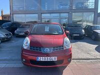 Usado Nissan Note Acenta 86 CV (63 kW) 2009 Granate Utilitario