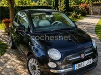 Usado Fiat 500 Lounge 69 CV (50 kW) 2015 Negro Berlina