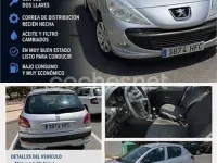 Usado Peugeot 206+ 70 CV (51 kW) 2011 Gris / plata Utilitario
