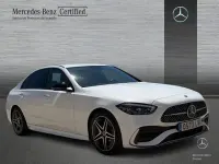 Usado Mercedes C220 200 CV (147 kW) 2022 Blanco polar