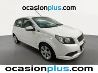 Usado Chevrolet Aveo LS 101 CV (74 kW) 2010 Blanco Utilitario