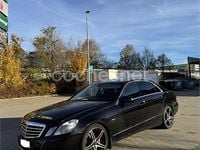Usado Mercedes E350 Elegance 231 CV (169 kW) 2010 Negro Berlina