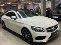 Usado Mercedes C200 184 CV (135 kW) 2016 Blanco Coupe