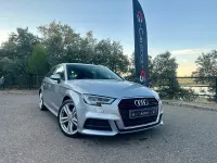 Usado Audi A3 S-Line 150 CV (110 kW) 2019 Gris / plata Berlina
