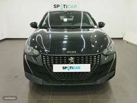 Usado Peugeot 208 Allure 102 CV (75 kW) 2022 Negro Utilitario