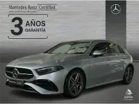 Usado Mercedes A180 AMG line 136 CV (100 kW) 2025 Gris Berlina