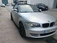 Usado BMW 118 Cabriolet 143 CV (105 kW) 2009 Gris Descapotable