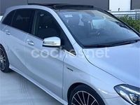Usado Mercedes B200 AMG line 136 CV (100 kW) 2017 Gris / plata Monovolumen
