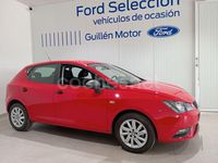 Usado Seat Ibiza Style 90 CV (66 kW) 2015 Rojo Berlina