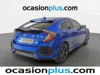 Usado Honda Civic Elegance 129 CV (94 kW) 2017 Azul Utilitario
