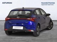 Usado Hyundai i20 84 CV (61 kW) 2024 Azul Berlina