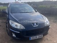 Usado Peugeot 407 110 CV (80 kW) 2005 Negro Berlina
