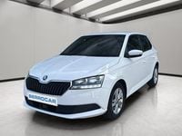 Usado Skoda Fabia Ambition 110 CV (80 kW) 2020 Blanco