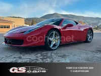 Usado Ferrari 458 570 CV (419 kW) 2013 Rojo Coupe