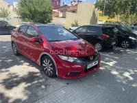 Usado Honda Civic Lifestyle 142 CV (104 kW) 2014 Rojo Berlina