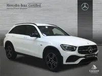 Usado Mercedes GLC300e 306 CV (225 kW) 2021 Blanco polar SUV