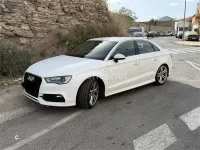 Usado Audi A3 S-Line 110 CV (80 kW) 2015 Blanco Berlina