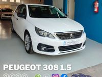 Usado Peugeot 308 Access 100 CV (73 kW) 2020 Blanco Berlina