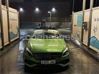 Usado Mercedes A200 AMG line 136 CV (100 kW) 2016 Verde Berlina