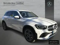 Usado Mercedes GLC220 AMG line 194 CV (142 kW) 2022 Blanco SUV