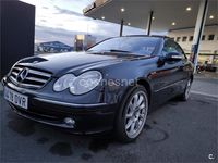 Usado Mercedes CLK240 Avantgarde 170 CV (125 kW) 2002 Azul Coupe