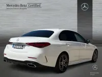 Usado Mercedes C220 AMG line 200 CV (147 kW) 2022 Blanco Berlina