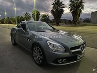 Usado Mercedes SLK200 184 CV (135 kW) 2011 Gris / plata Descapotable