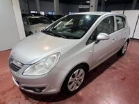 Usado Opel Corsa Enjoy 90 HP (66 kW) 2007 Cinzento Citadino