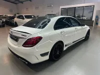 Usado Mercedes C63S AMG 510 CV (375 kW) 2017 Blanco Berlina