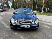 Usado Mercedes E320 Avantgarde 204 CV (150 kW) 2003 Azul Familiar