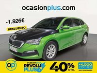 Usado Skoda Scala Ambition 95 CV (69 kW) 2020 Verde Utilitario