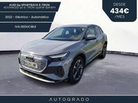Usado Audi Q4 e-tron Advanced Plus 150 kW (204 CV) 2022 Gris SUV