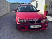 Usado BMW 320 150 CV (110 kW) 2004 Rojo Familiar