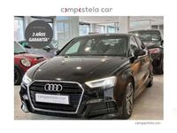 Usado Audi A3 S-Line 150 CV (110 kW) 2017 Negro Berlina