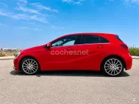 Usado Mercedes A200 AMG line 136 CV (100 kW) 2016 Rojo Utilitario